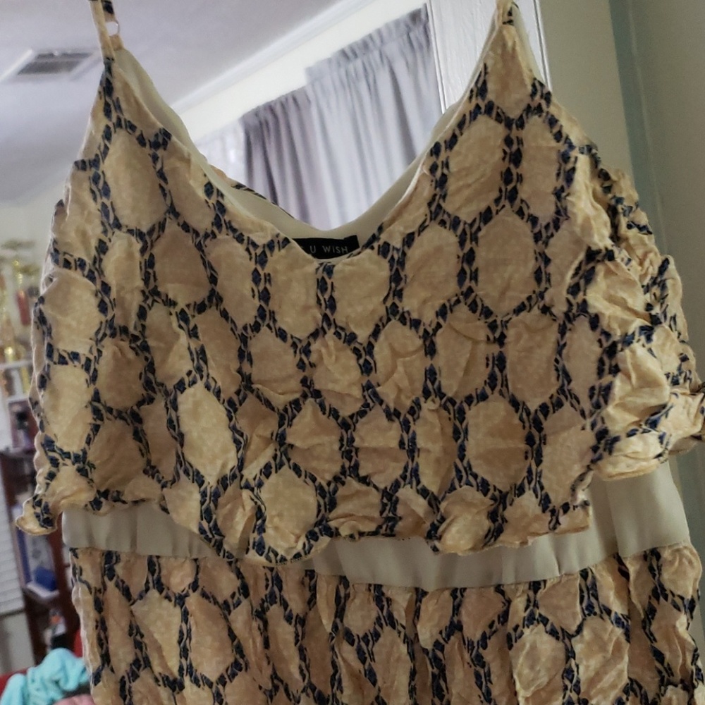 Thin strap dress